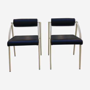 Pair of Vienna armchairs by Rodney Kinsman