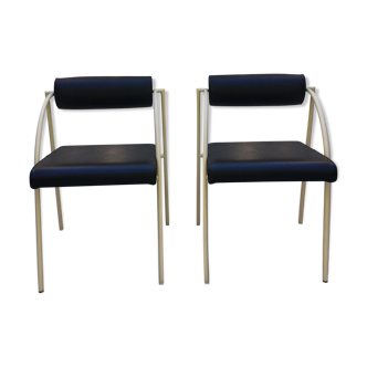Pair of Vienna armchairs by Rodney Kinsman