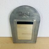 Country style metal mirror
