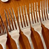 Christofle Perles 12-piece fish cutlery set, excellent condition
