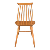 Scandinavian chair with slats 1950