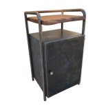 Small vintage piece of furniture in black metal