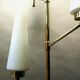 Floor lamp monix 60s black and gold