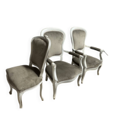 Chair and Louis XV Armchair