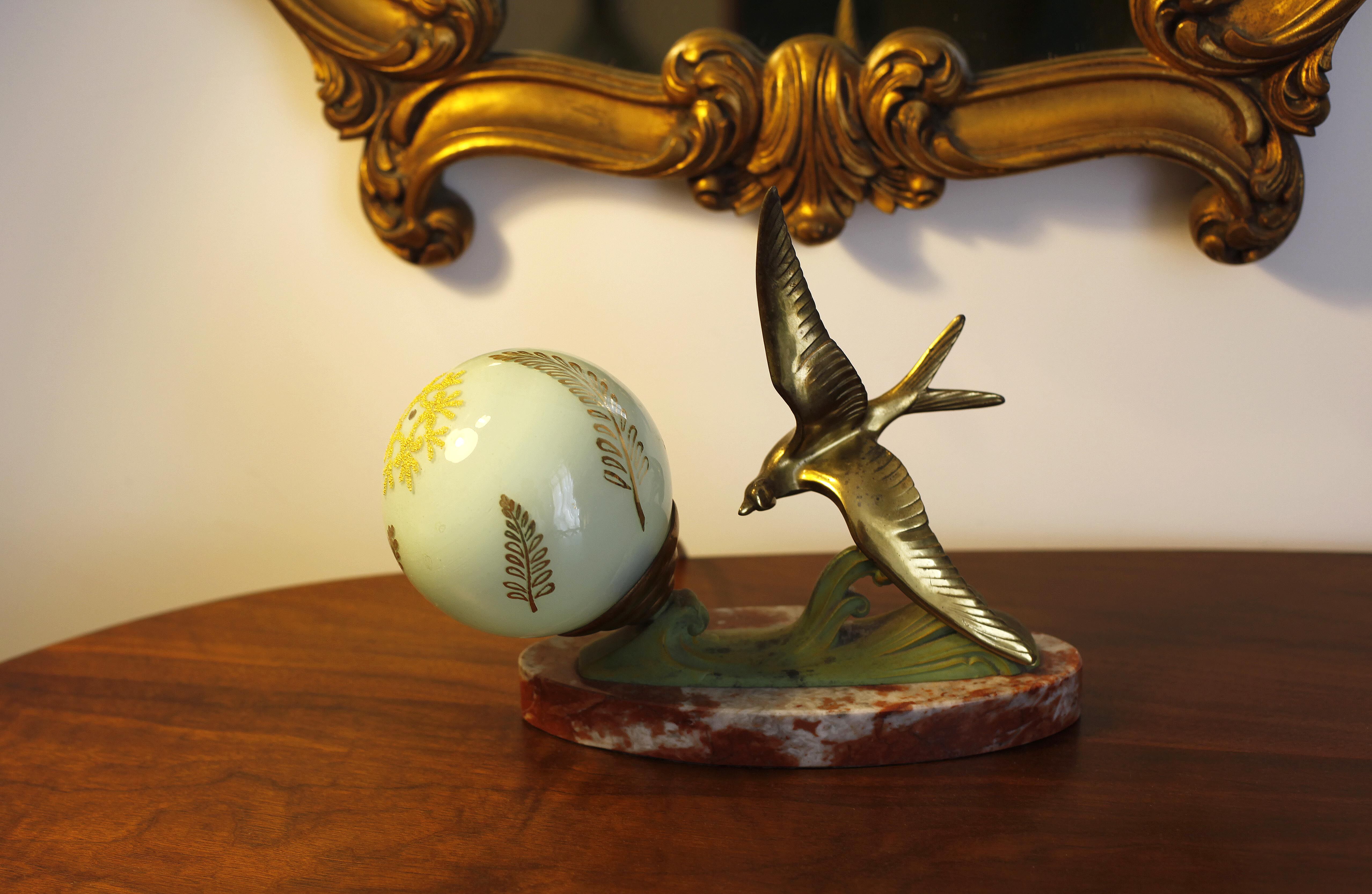 Art-deco lamp year 1950/60