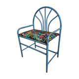 Skated metal child chair/bench