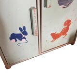Ensemble de meubles de poupée en bois, jouet enfant, années 1960