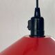 Herda BV enamelled metal suspension, vintage 70