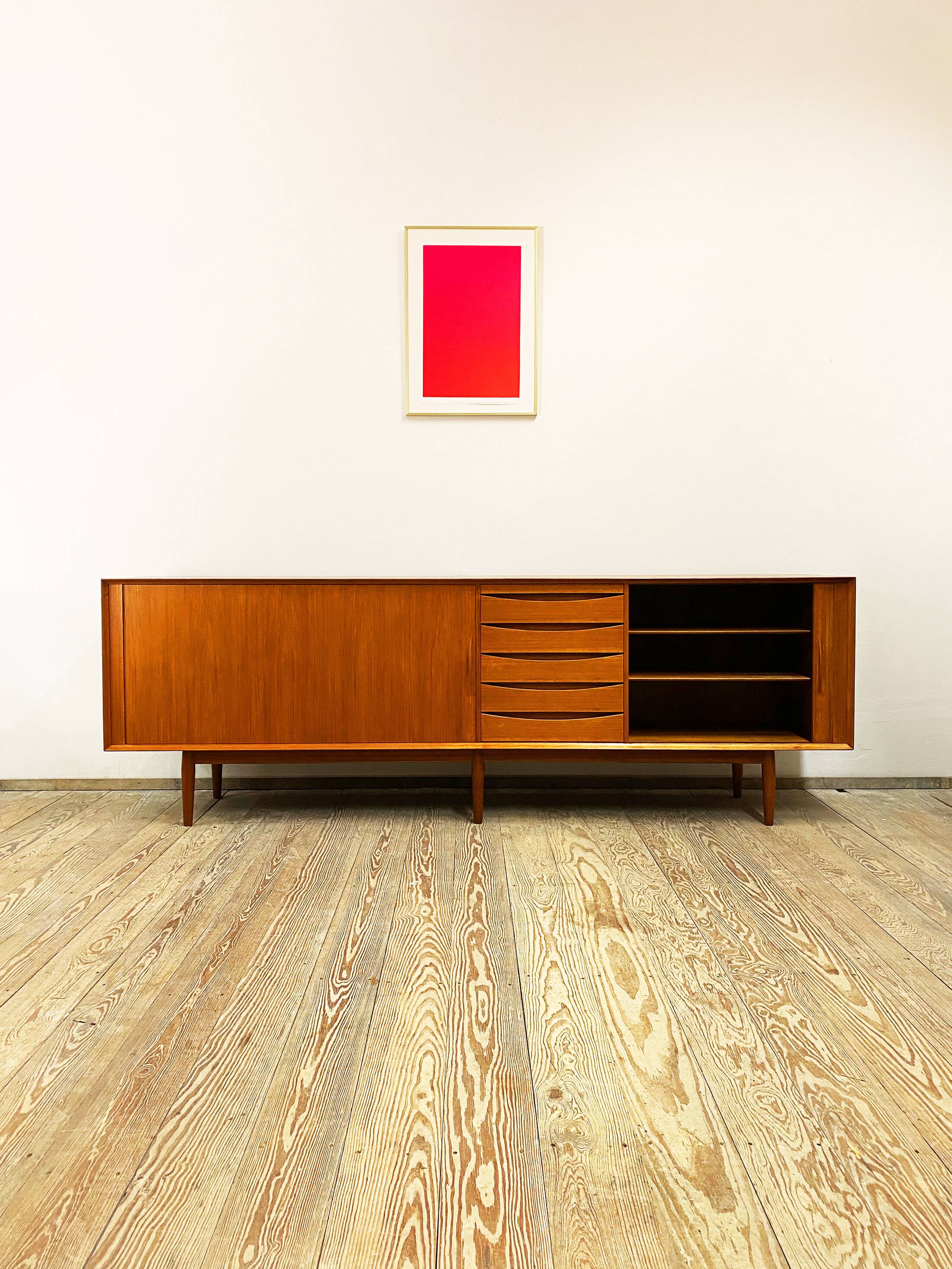 Teak sideboard by Arne Vodder for Sibast, 50/60