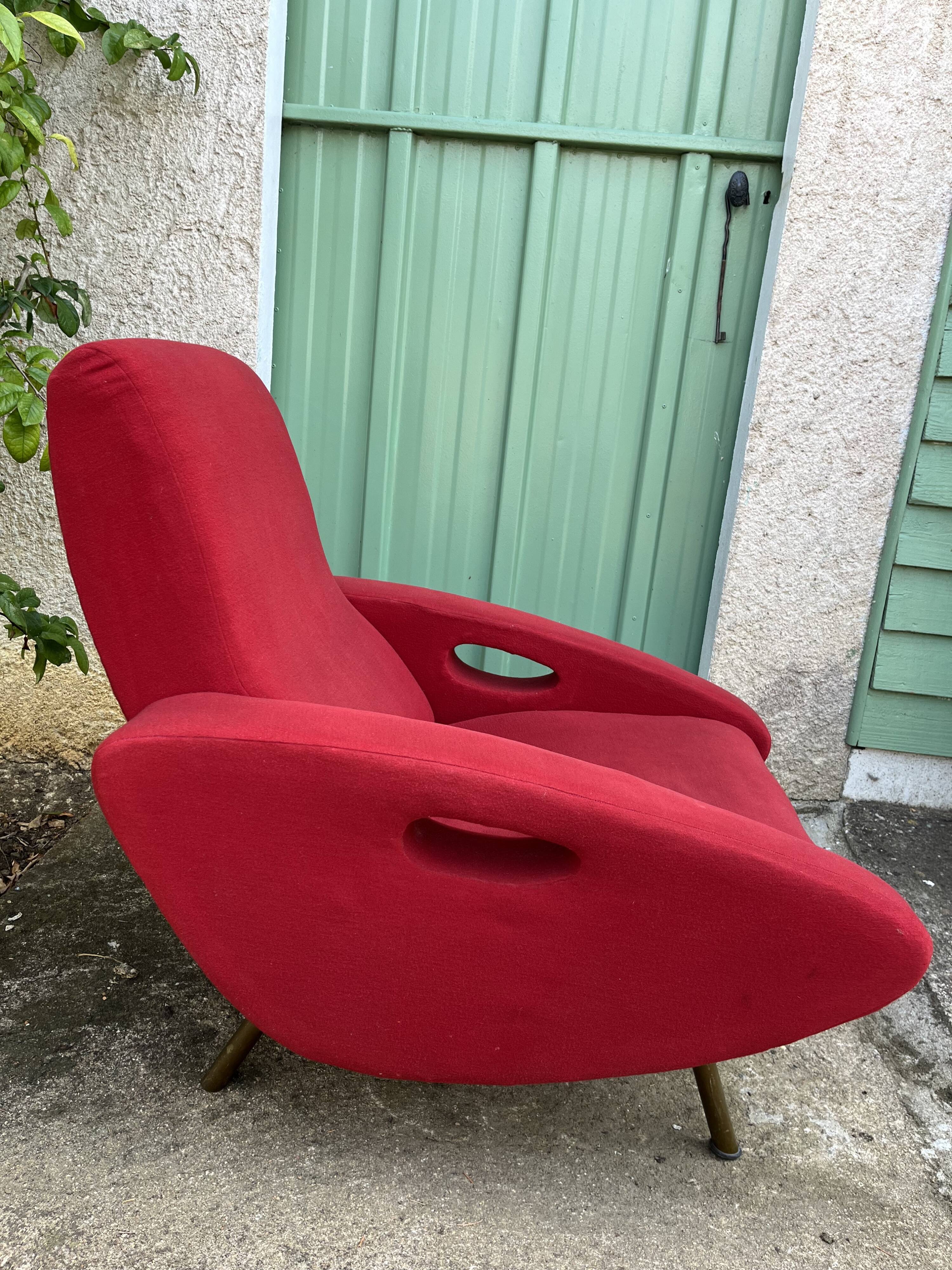 François Letourneur armchair for Maurice Mourra 1950 Vintage