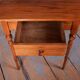 Biedermeier Side Table in Ash and Elm, Czech, 1810s