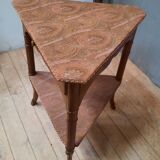 Triangular side table