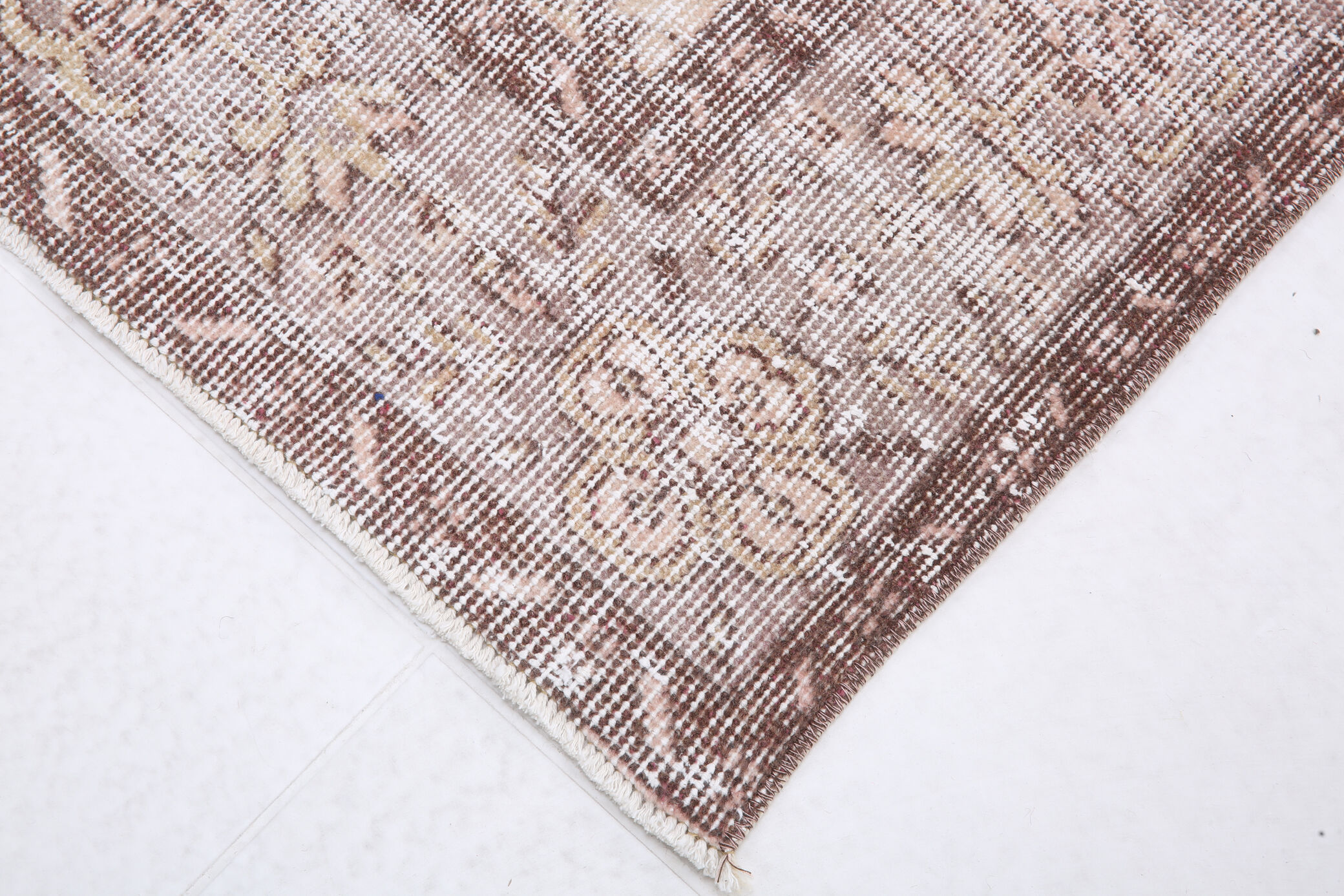 6x9 floral farmhouse vintage carpet 293x176cm