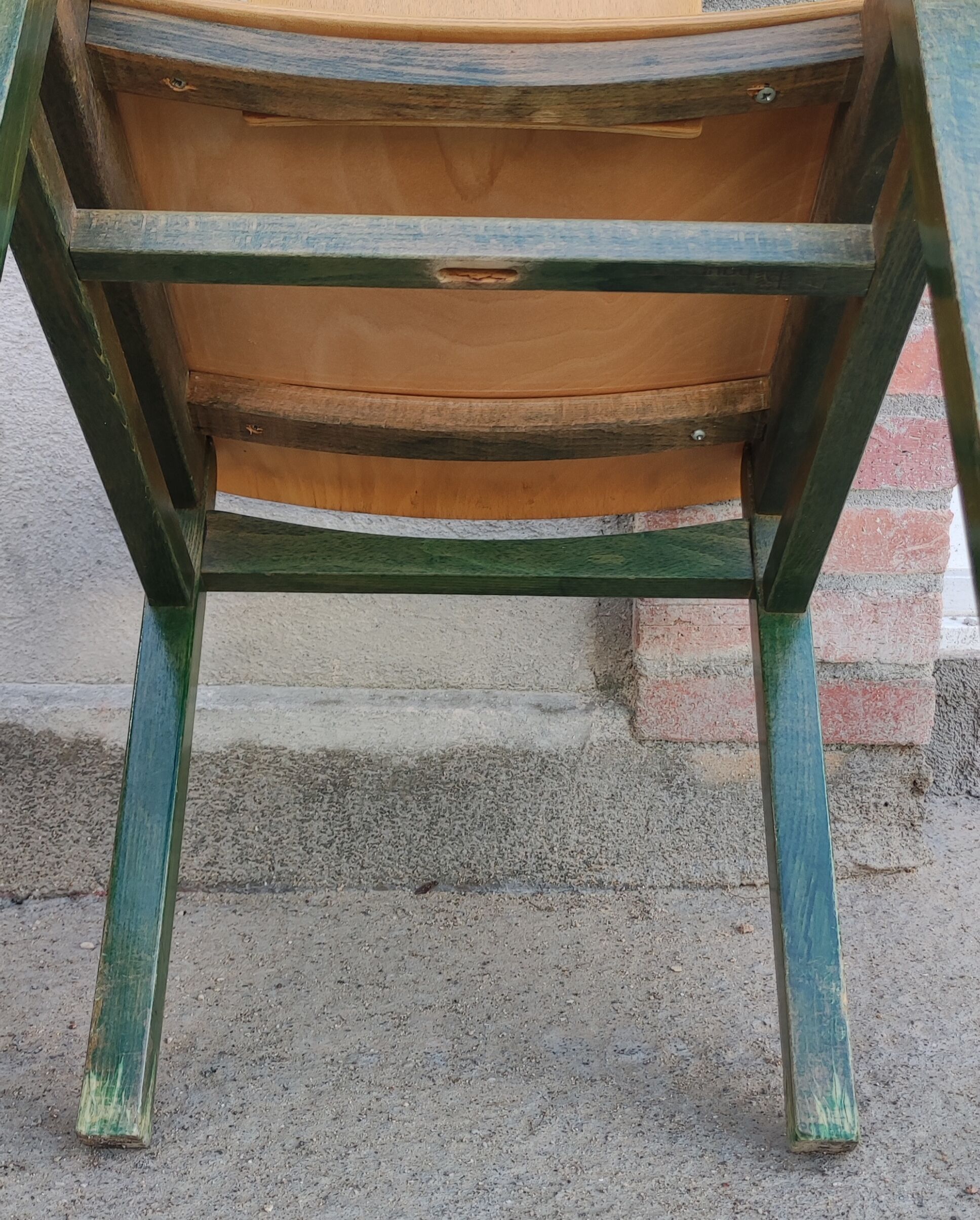 Ensemble 12 chaises vintage Baumann modèle Argos