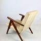 Vintage B-310 VAR armchair in light brown beige velvet - 2 pieces available