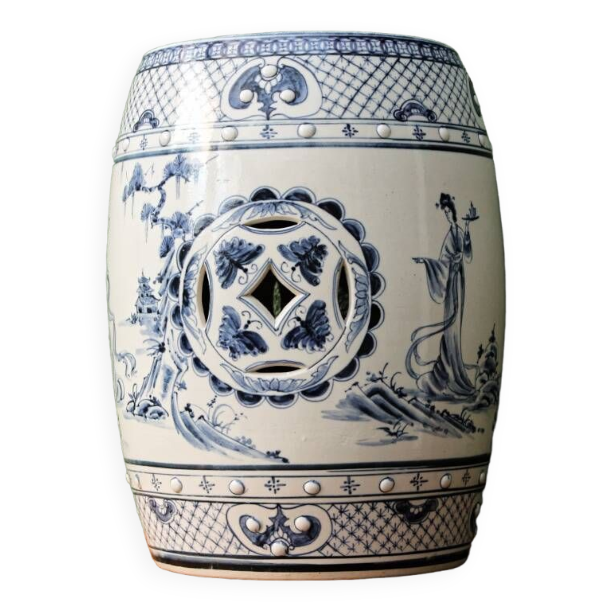 Chinese ceramic stool