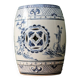 Tabouret chinois en céramique