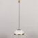 Brass and acrylic Italian mid century pendant lamp, 1970s