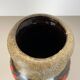 Vase de sol  multicolore en poterie fat lava fabriqué par Scheurich, années 1970