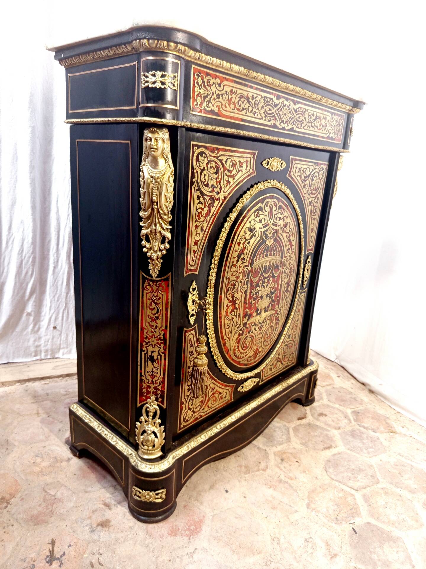 Boulle side table