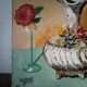 "Vase and Flowers" oil on canvas signed William Joël 1982