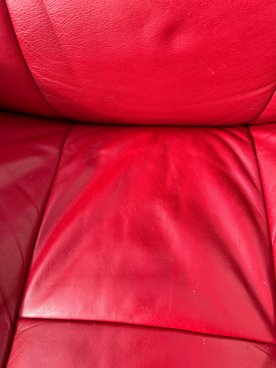 Pair of armchairs Ekornes and ottoman