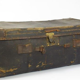 Vintage antique leather suitcase
