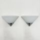 Set of 2 Limburg Glashütte wall lamps sconce , 1970s