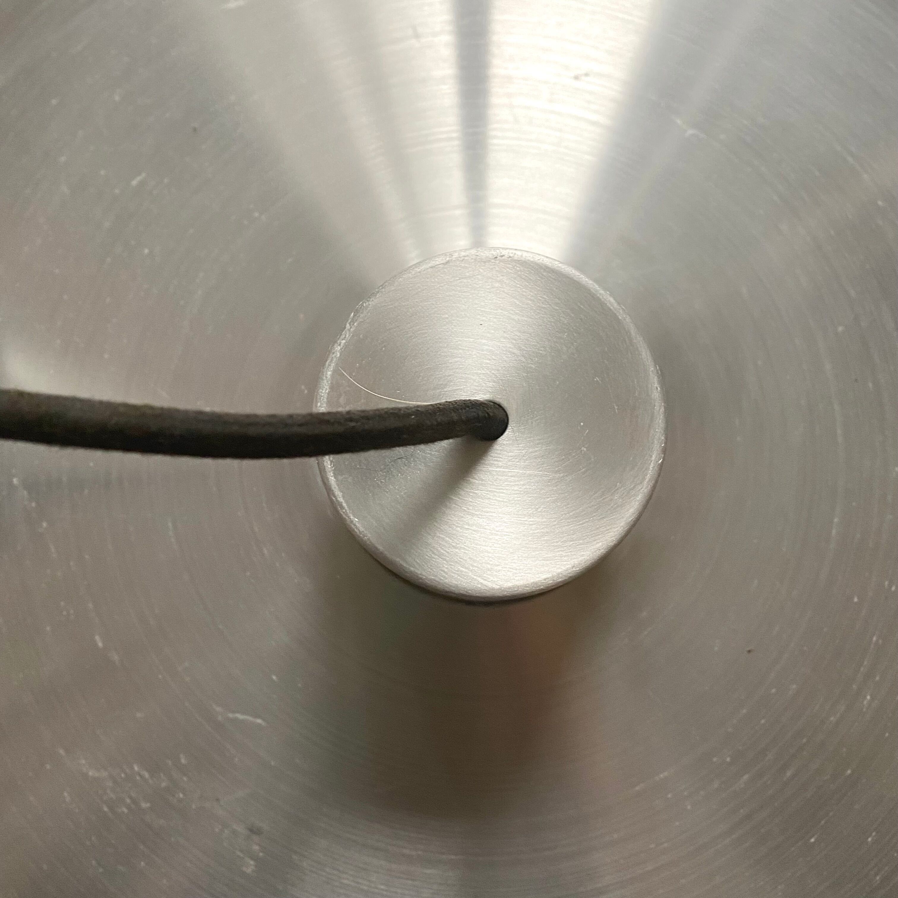 BTC 70 cm brushed aluminum pendant light