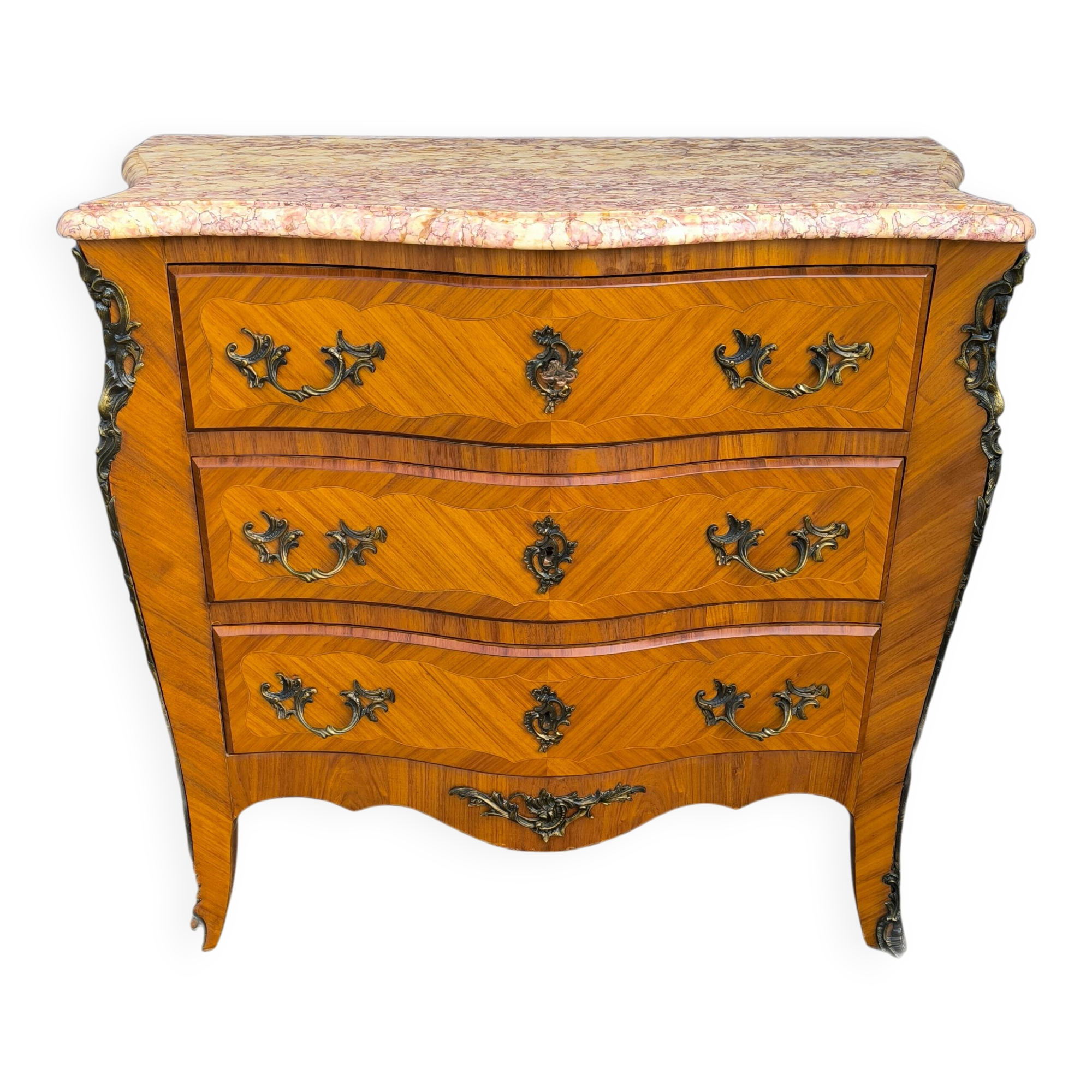 Louis XV style chest of drawers