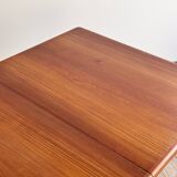Mid-Century Modern Danish Dining Table in Teak by H.W. Klein for Bramin, Extendable, 1960