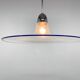 Space Age Italian Bubble Glass & Chrome Pendant Light, 1970's