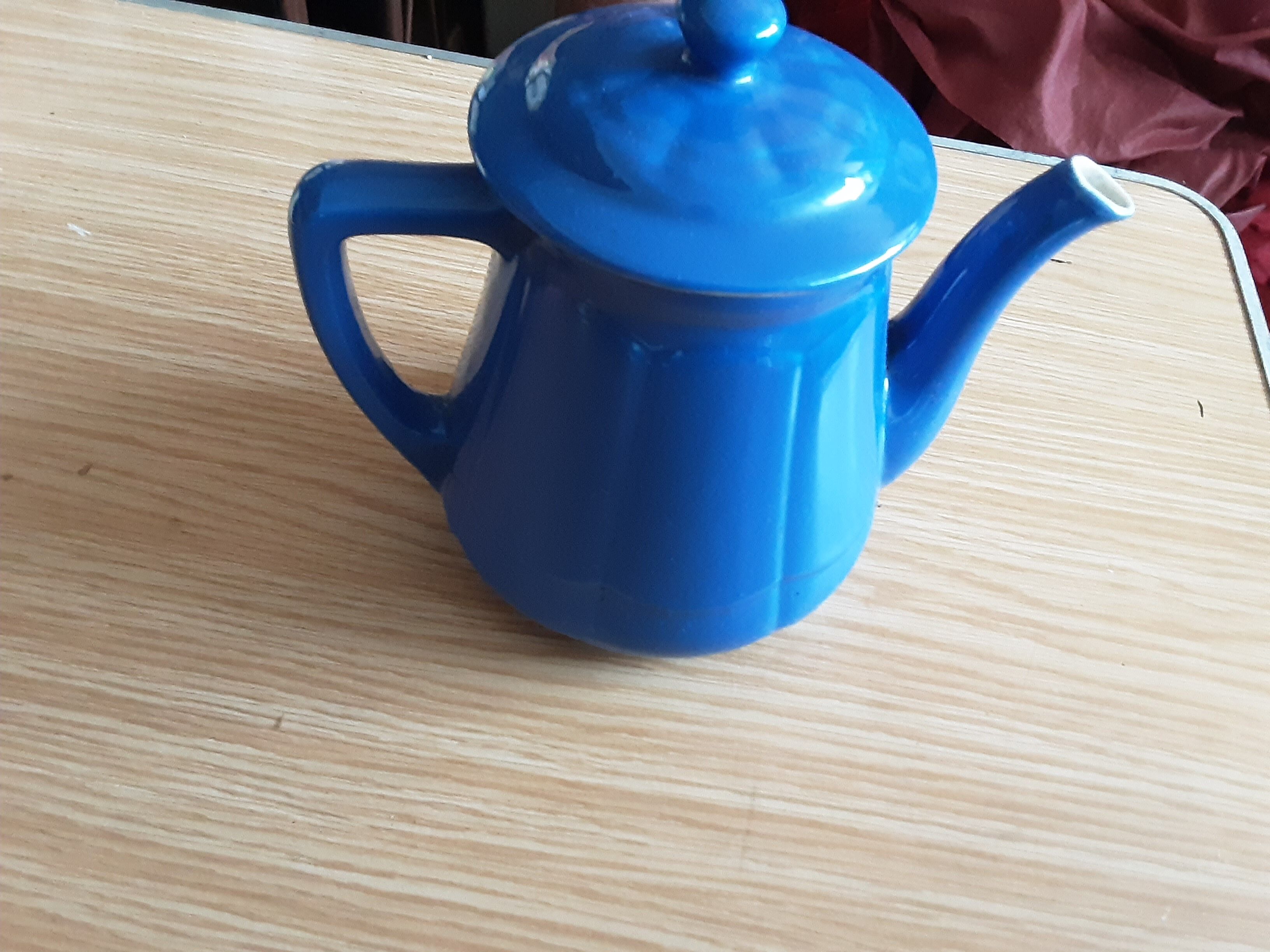 Cafetiere céramique grés années 40-50