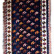 Ancient  carpet Persian Luri 58cm x 91cm 1890 s
