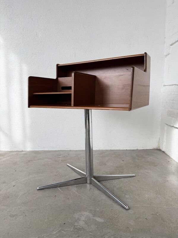 Meuble console ou petit bureau Fimsa Roma Italy teck