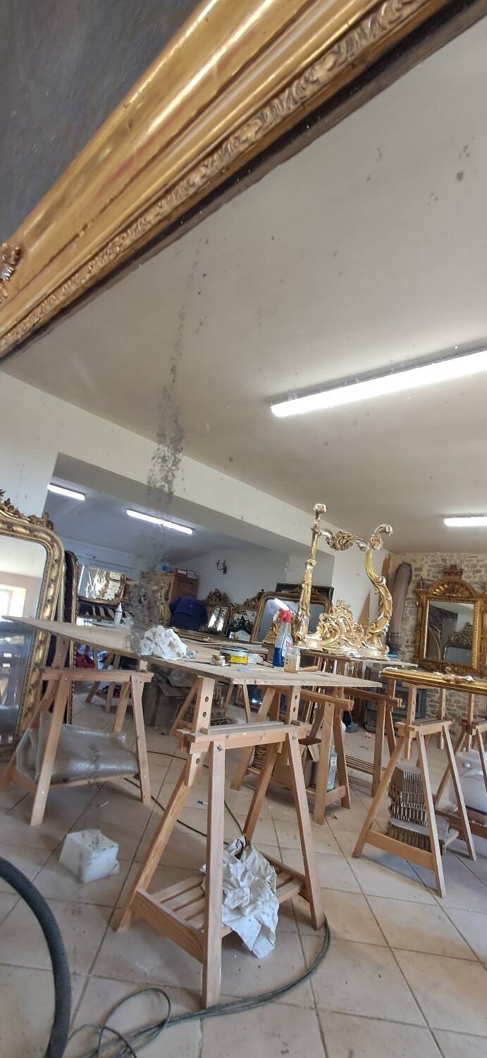 Restoration period mirror 131x103