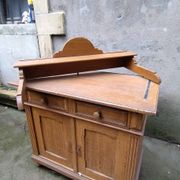 Solid wood 2-door 2-drawer chest of drawers