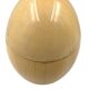 Tommaso Barbi, rare egg shaped large parchment box, TB Italy, ca. 1970