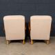 Vintage 20thc pair of halabala lounge chairs, made in czechoslovakia c.1930