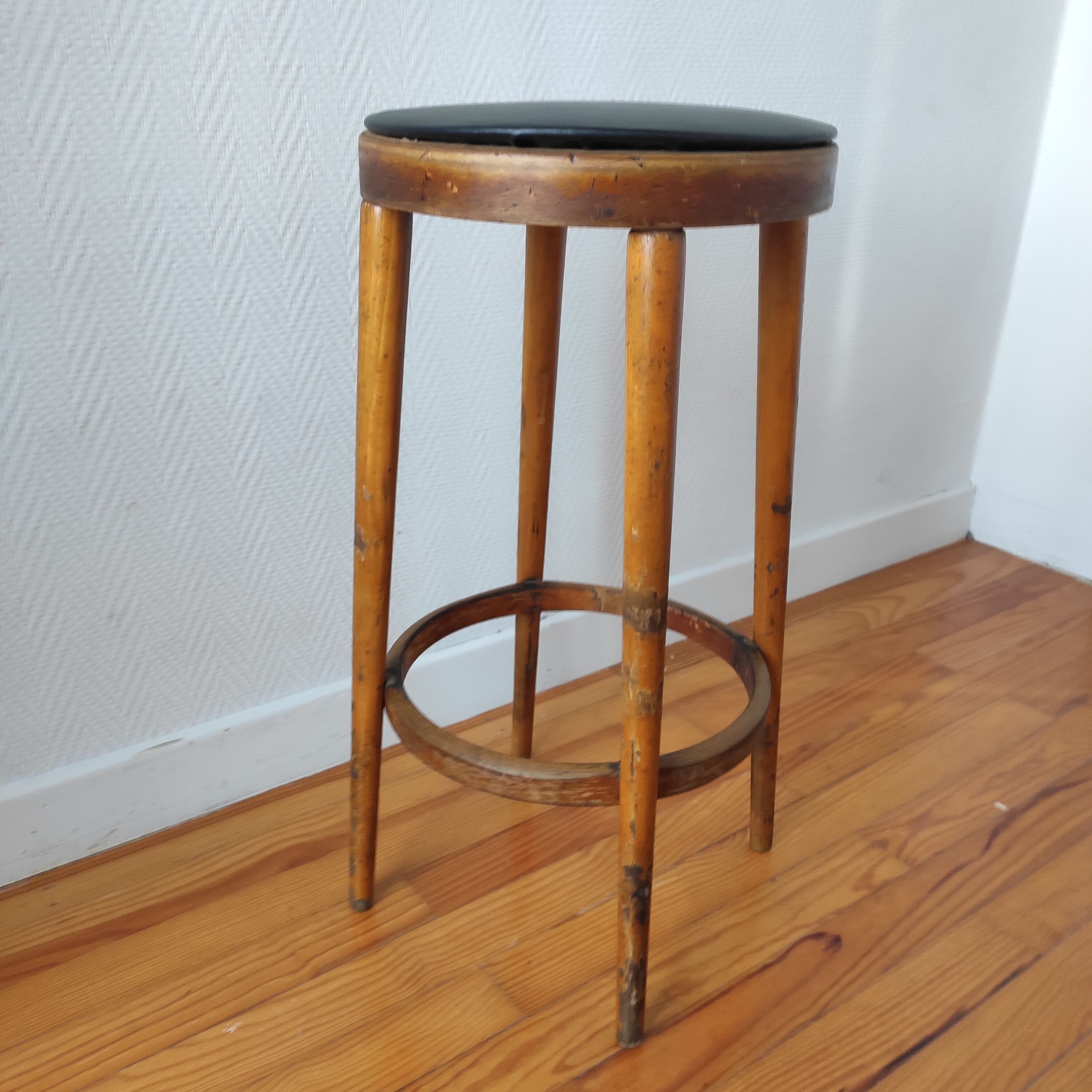 Old bistro stool