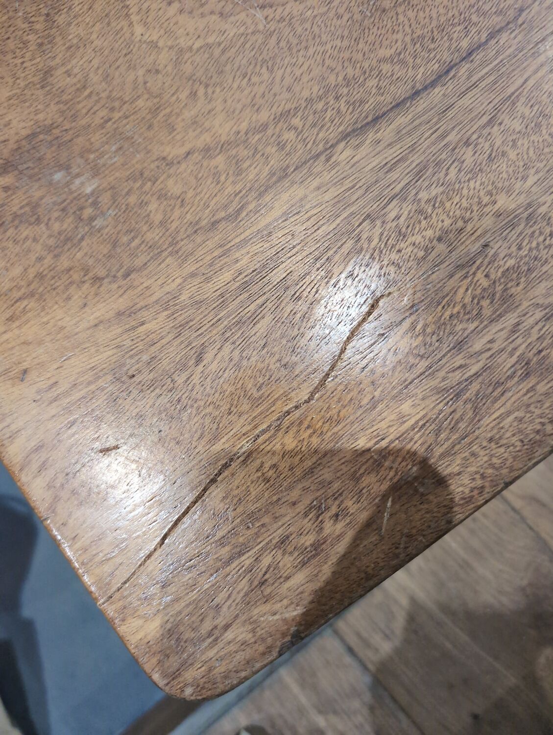 Teak design coffee table from the 1960s — Mid-century