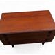 Coiffeuse commode scandinave en teck années 1960
