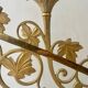 Gilded bronze candlestick from the end of the 19th century