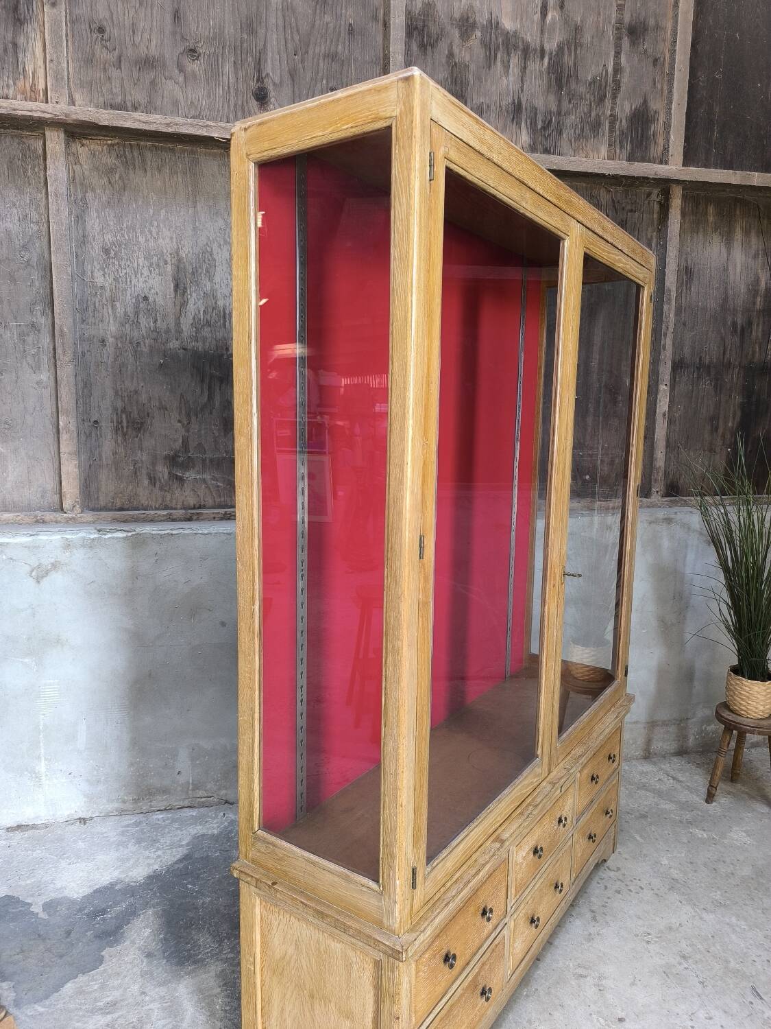 1950s trade furniture display case