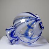 Large vintage Murano glass light globe from the 60s-70s attributed to Mor