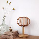 1960s rattan lamp or desk