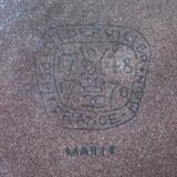 Set of 12 hollow plates in Niderviller stoneware