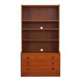 Teak bookcase, Danish design, 1960s, production: Denmark
