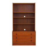 Teak bookcase, Danish design, 1960s, production: Denmark