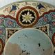 Assiette thoune faience suisse emaux  decor paysage debut 20 eme